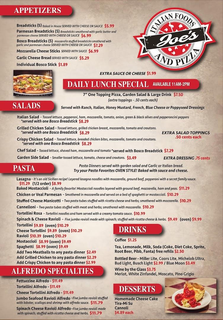 Joe's Italian Food & Pizza
